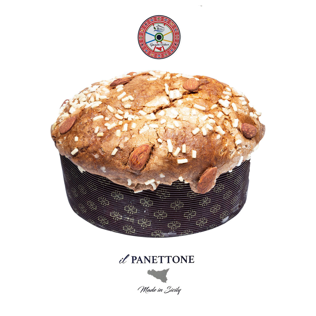 Panettone Artigianale con Arancia di Sicilia Candita al Naturale